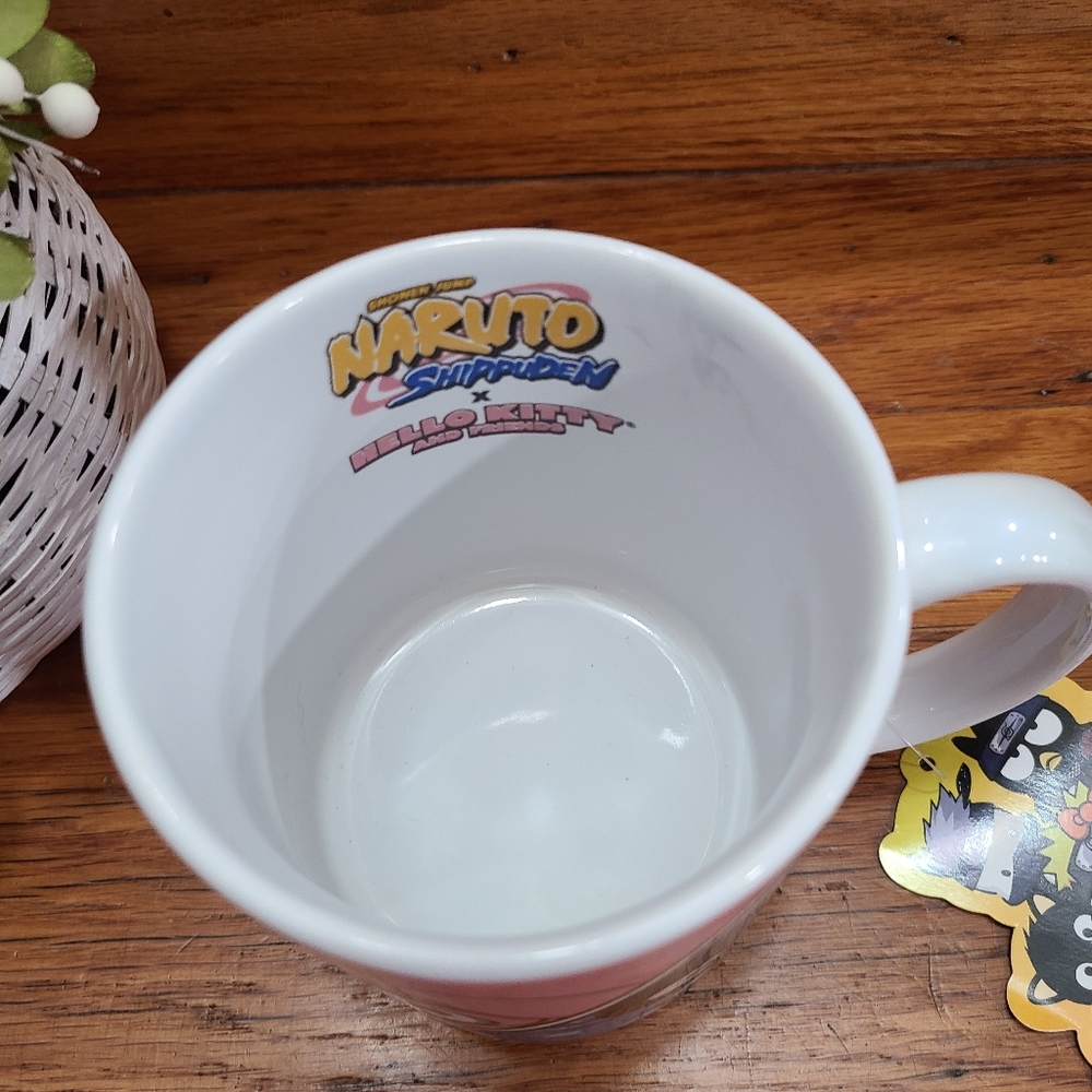 Naruto Shippuden Hello Kitty and Friends ceramic mug coffee cup - Picture 5 of 9